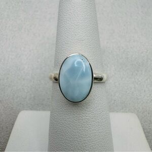 Larimar S925 Oval Ring
